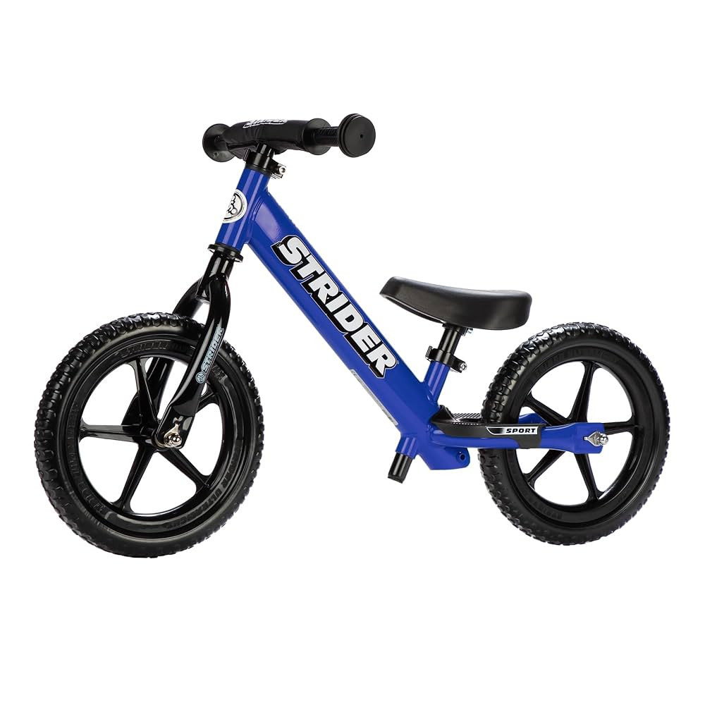 Strider 12” Sport Bike - No Pedal Balance Bicycle for Kids 1 to 4 Years - Includes Safety Pad, ... | Amazon (US)