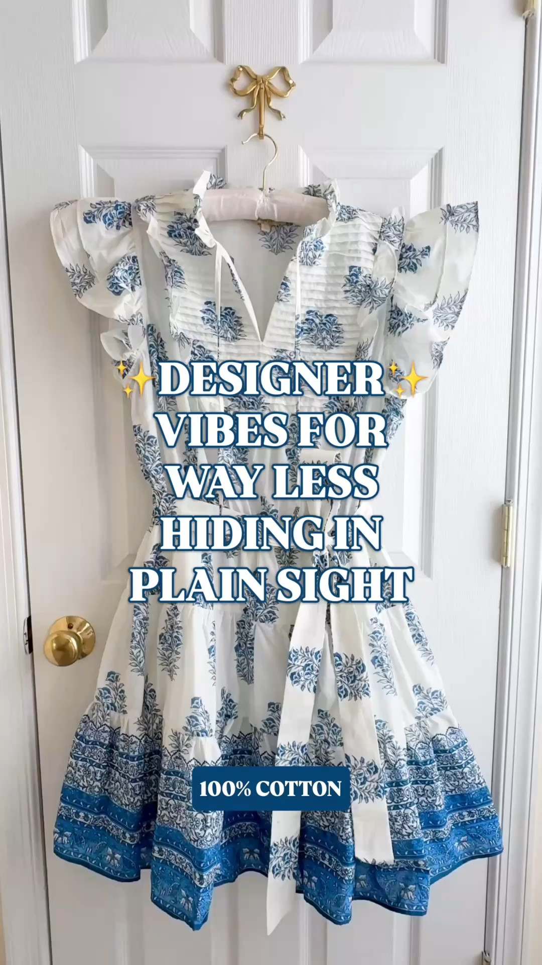 Oliphant inspired dress | Pink City Prints look for less | Kohl’s summer dress | teacher outfit | blue and white cotton dress

The pintucked front panels, ruffled stand collar, layered flutter sleeves, self tie sash, and full skirt bring Oliphant vibes to… wait for it… Kohl’s. The crisp blue and white floral print and detailed border hem are where details you would never expect from a big box store. It looks way more expensive than its price tag. 

100% cotton with a 100% cotton lining.

Wear it now with raffia sandals, gold hoops, pearl earrings, or a woven tote for vacation dinners, bridal showers, baby showers, church, brunch, garden parties, family photos, girls trips, and summer luncheons. Take it into back to school season with ballet flats, loafers, a cardigan, or a denim jacket for teacher outfits, classroom outfits, casual work outfits, and late summer into fall transition dressing.

Oliphant inspired dress, Oliphant look for less, Pink City Prints inspired dress, Pink City Prints look for less, Kohl’s fashion finds, Kohl’s dress, Kohl’s summer dress, designer look for less, blue and white dress, floral cotton dress, 100 cotton dress, fully lined cotton dress, pintuck dress, ruffle collar dress, flutter sleeve dress, belted dress, border print dress, teacher dress, teacher outfit ideas, back to school teacher outfits, classroom outfit, work dress, summer dresses women, vacation dress, bridal shower dress, baby shower dress, church dress, garden party dress, fall transition dress

#LTKFindsUnder100 #KohlsFinds #LookForLess #TeacherOutfit #SummerDress #BackToSchoolOutfits #PreppyStyle #VacationDress

#LTKWorkwear #LTKSeasonal #LTKSaleAlert