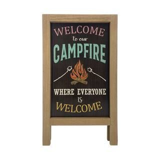 16" Welcome to Our Campfire Tabletop Accent by Ashland® | Michaels Stores