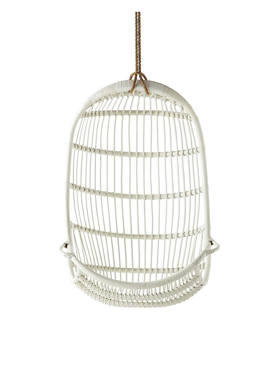 Hanging Rattan Chair | Serena and Lily