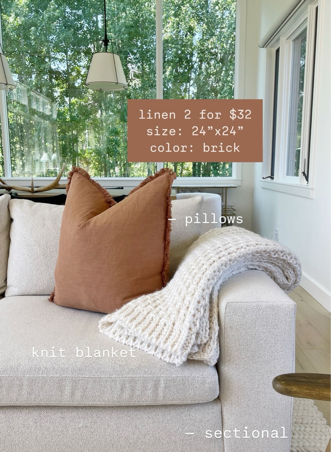 HOME \ new fall pillow covers from Amazon and knit throw from Walmart!

Decor
Living room
Sectional
Sofa 

#LTKFindsUnder50 #LTKHome #LTKSeasonal