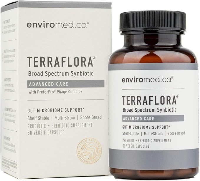 Enviromedica Terraflora Advanced Care SBO Probiotic + Prebiotic Supplement - a Soil Based Shelf S... | Amazon (US)
