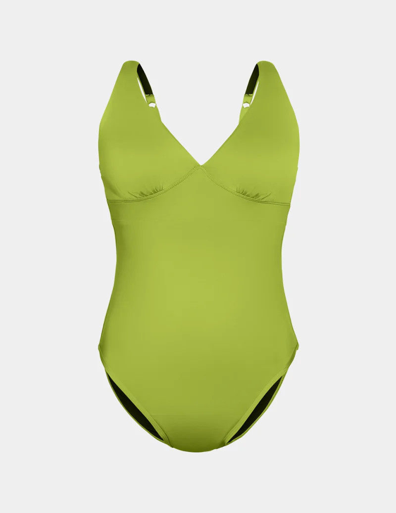 Leakproof Deep V One Piece Swimsuit | Knix