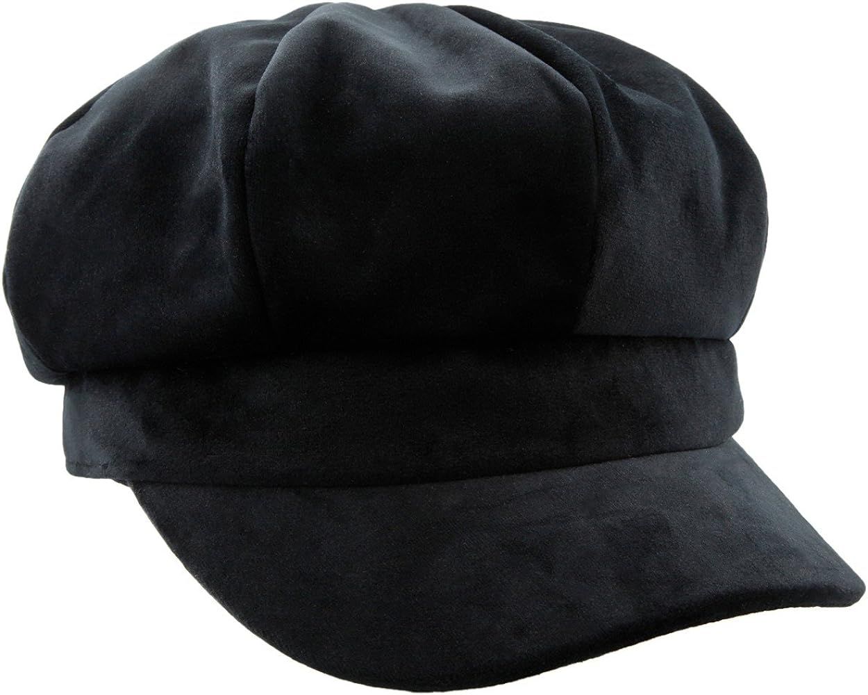 moonsix Newsboy Hat,Plain Cabbie Visor Beret Gatsby Ivy Caps for Women | Amazon (US)