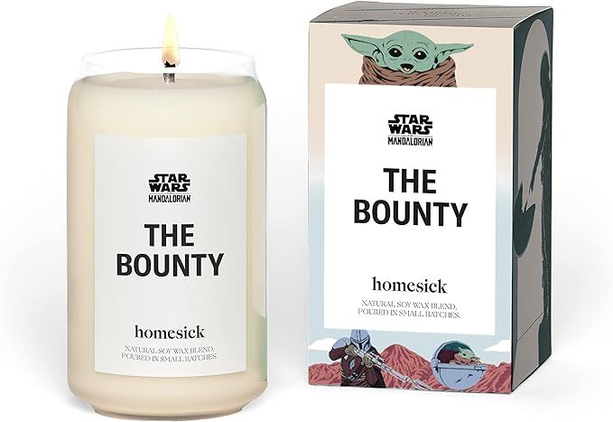 Homesick Premium Scented Candle, Star Wars Mandalorian The Bounty Candle - Scents of Desert Sands... | Amazon (US)