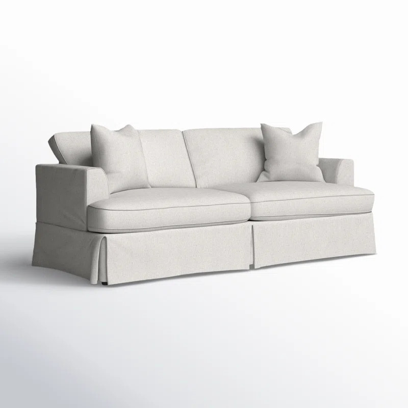 Lucia 92.5'' Slipcovered Sleeper Sofa | Birch Lane