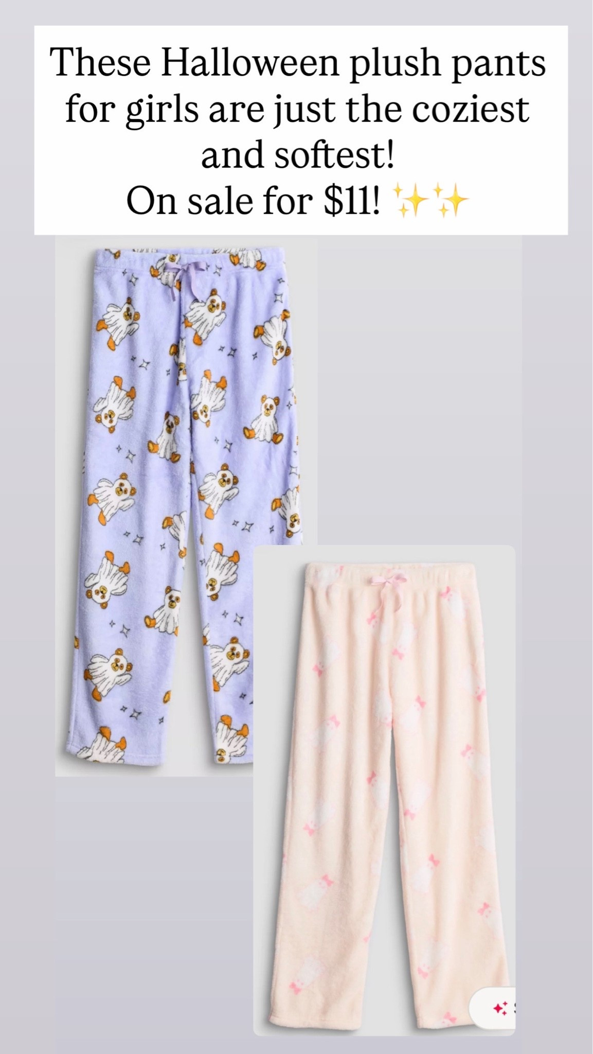 The SOFTEST PLUSH PJ PANTS for kids