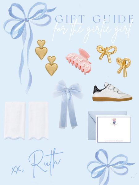 Gifts for the girlie girl 

Gift ideas | gift guide | girly gifts | grand millennial style | grand millennial gifts | bow earrings | scallops towels | stationary | bow hair clip | gift ideas for her | gifts for mom | holiday shopping | 

#LTKSeasonal #LTKGiftGuide #LTKHoliday