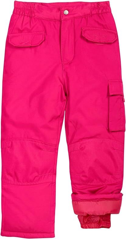 Cherokee Kids' Snow Pants - Boys and Girls Insulated Heavyweight Water-Resistant Ski Pants (4-18) | Amazon (US)