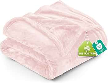 Utopia Bedding Fleece Blanket Queen Size Pink 300GSM Luxury Fuzzy Soft Anti-Static Microfiber Bed... | Amazon (US)