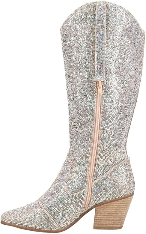 Matisse Women's Nashville Rhinestone Pointed Toe Boots | Amazon (US)