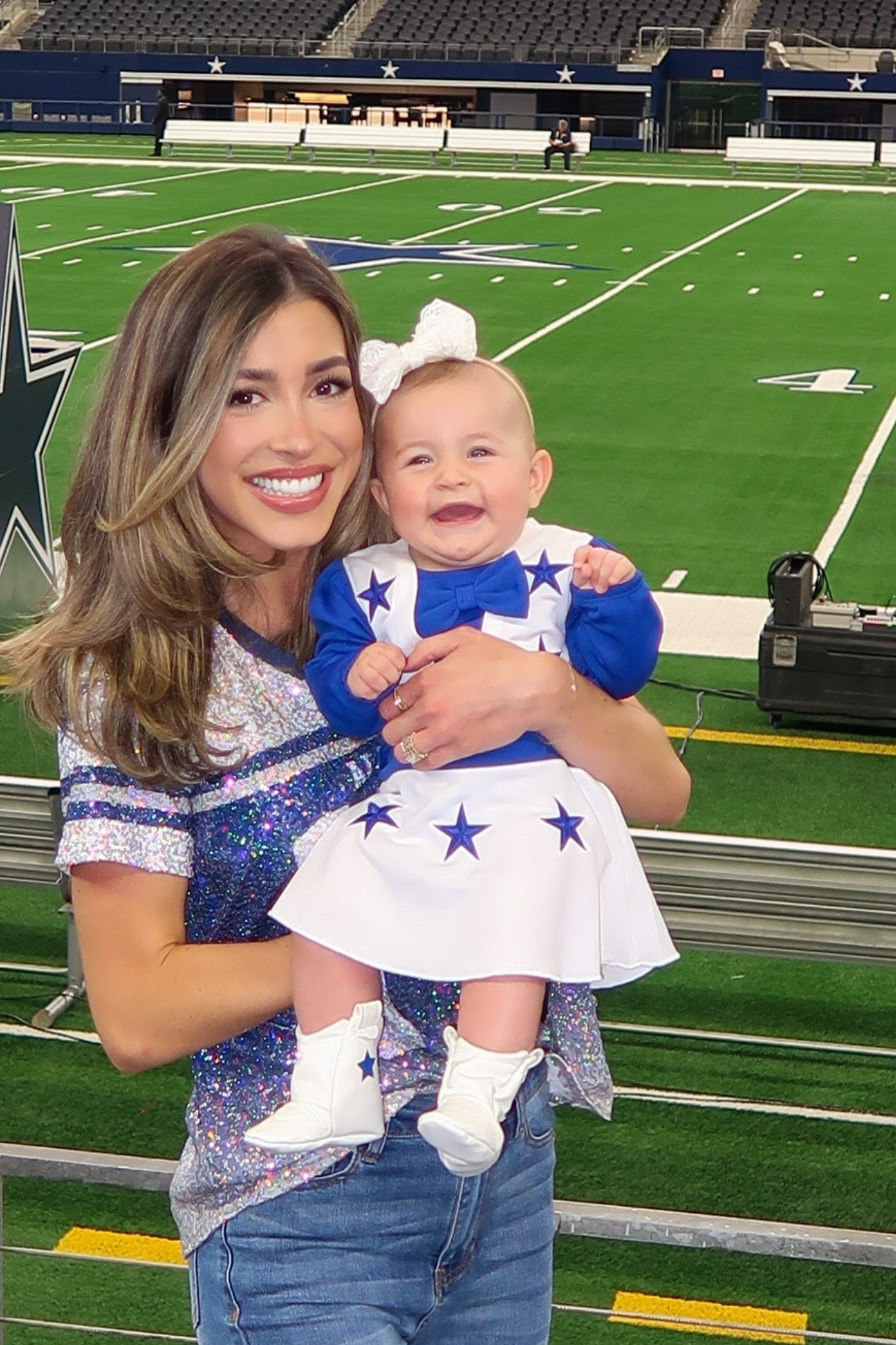 Linked Annie’s Dallas Cowboys Cheerleader uniform and boots 🥰 you can se code LACEYKNIGHT20 on the boots!
I got her uniform from Rally House and had to take it in to fit her🥹 I linked a larger option from academy!

#LTKStyleTip #LTKPetite #LTKBaby