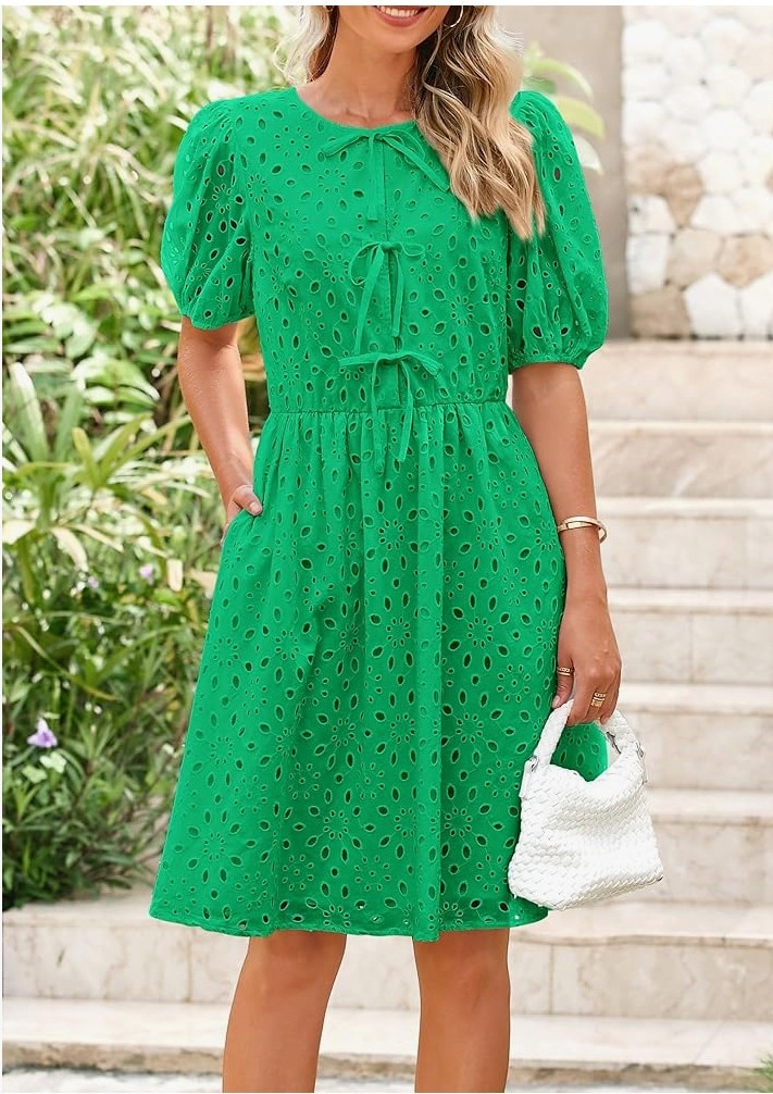 Spring Fashion - eyelet tie-front dress, more colors, +a clickable coupon 


#LTKSeasonal #LTKU #LTKOver40 #easteroutfit #eyelet #springdress #salefinds 

#LTKFindsUnder50 #LTKStyleTip #LTKSaleAlert