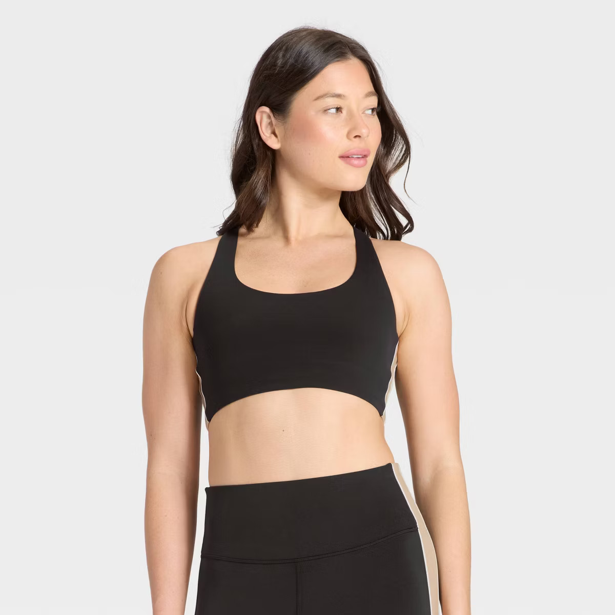 Women's Everday Soft Light Support Piped Longline Sports Bra - All In Motion™ | Target