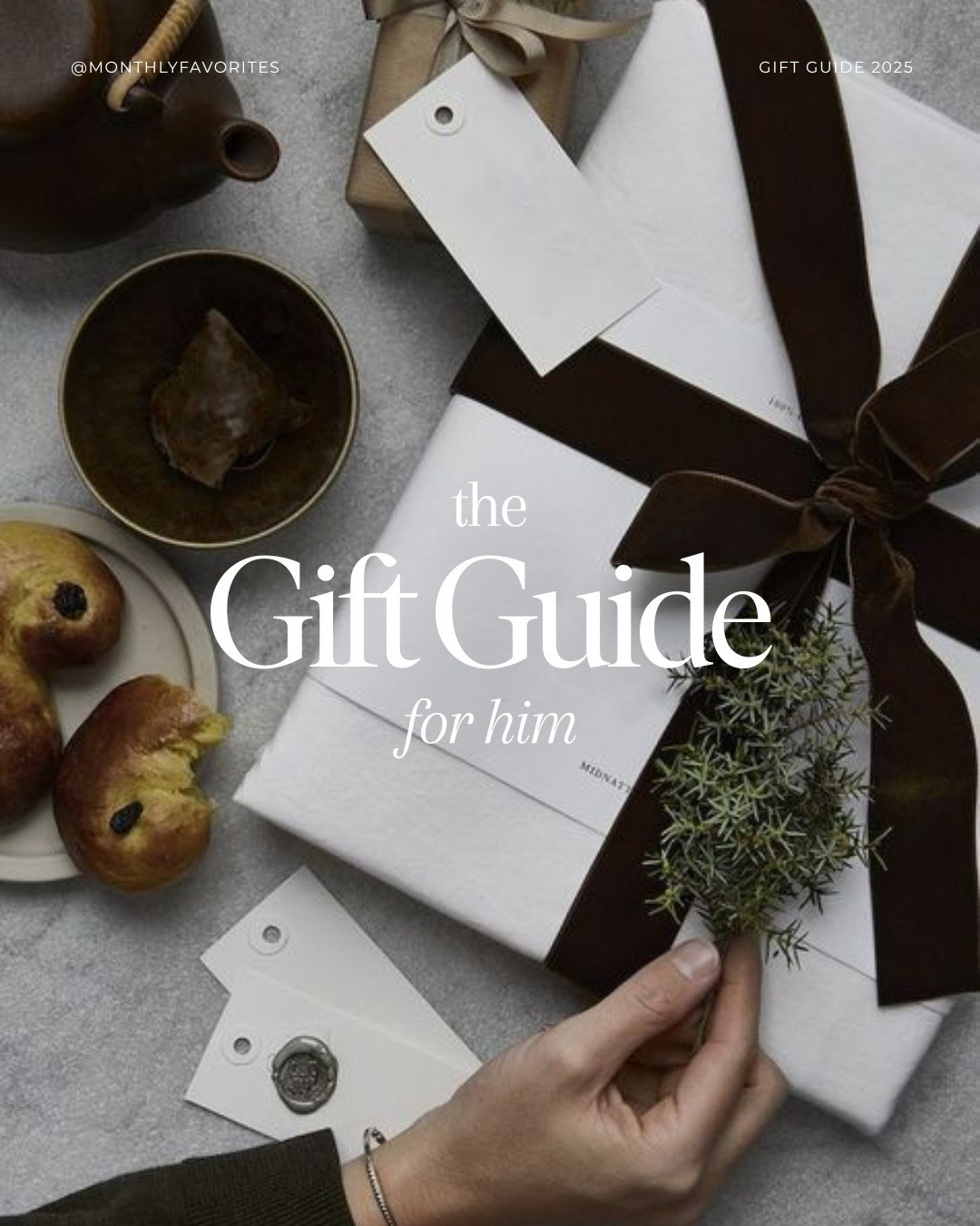 Tis the Season — The Gift Guide for Him 🎁⁠
⁠
At Monthly Favorites, we love curating gifts that feel thoughtful, elevated, and genuinely useful. Whether you’re shopping for your husband, dad, father-in-law, brother, or any special man in your life, this edit has something for everyone. From everyday essentials to refined upgrades, these pieces blend style, function, and timeless appeal—gifts he’ll reach for again and again.⁠
⁠
Cozy layers, grooming favorites, tech staples, classic accessories…this is the list we’ll be pulling from all season.⁠
⁠
Shop our full Gift Guide for Him via the link in bio, and make holiday gifting feel effortless and inspiring.⁠
⁠
Follow @monthlyfavorites for more curated holiday edits, and join our inner circle (The Monthly) for exclusive picks delivered straight to your inbox.⁠
⁠
#GiftGuideForHim #HolidayGiftGuide #MensGifts #GiftsForHusband #GiftsForDad #MensStyle #HolidaySeason #GiftIdeas #ThoughtfulGifts #MonthlyFavorites

#LTKFindsUnder100 #LTKHoliday #LTKGiftGuide