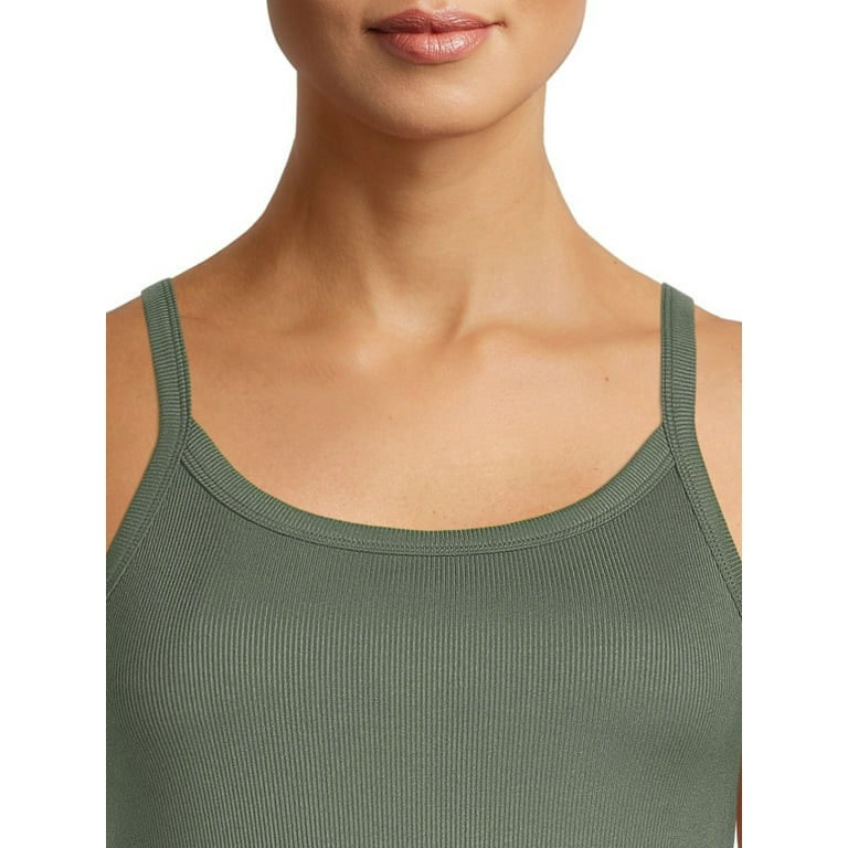 No Boundaries Rib Cami Top, 1 or 5-Pack, Women's - Walmart.com | Walmart (US)