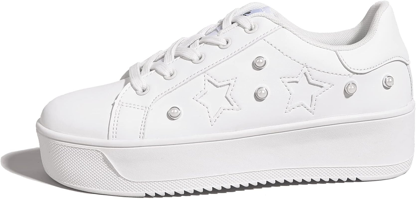 BELOS Women's Rhinestone Mesh Slip On Walking Shoes Fashion Breathable Spakle Glitter Sneaker | Amazon (US)