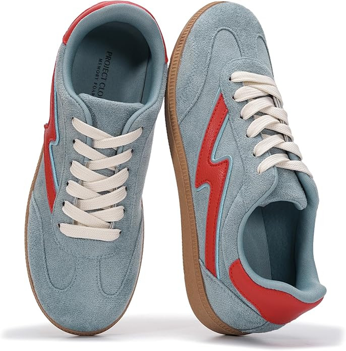 Project Cloud Fashion Sneakers for Women 2026 - Lace-Up Shoes Trendy Women Sneakers with Memory F... | Amazon (US)