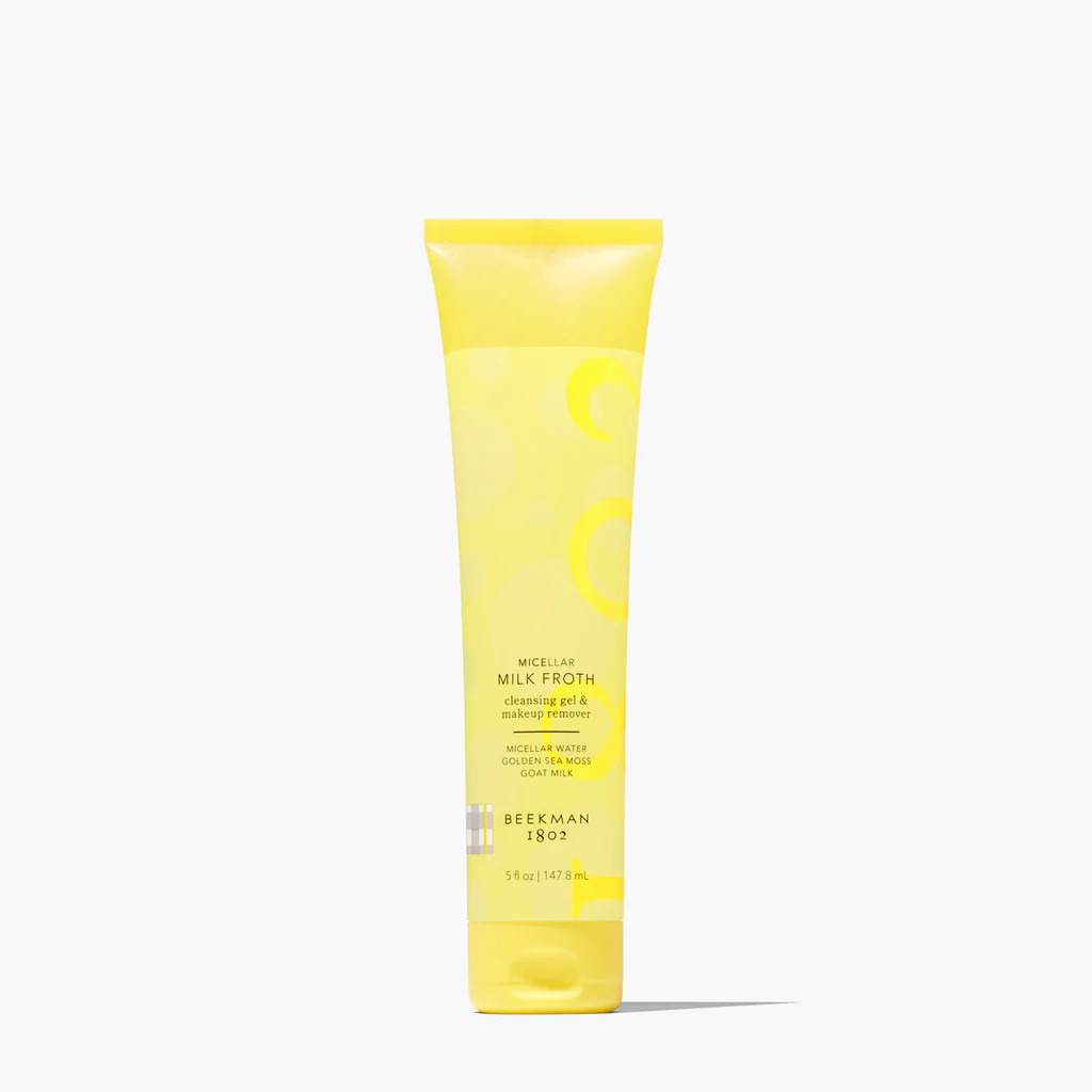 Micellar Milk Froth Cleansing Gel & Makeup Remover | Beekman 1802