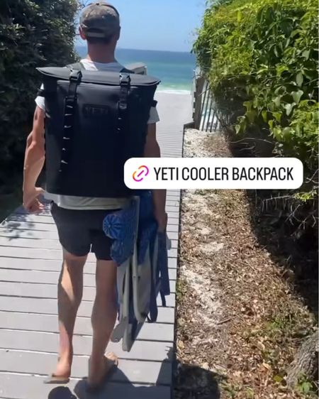 Coolest cooler backpack.

#LTKmens #LTKtravel #LTKActive