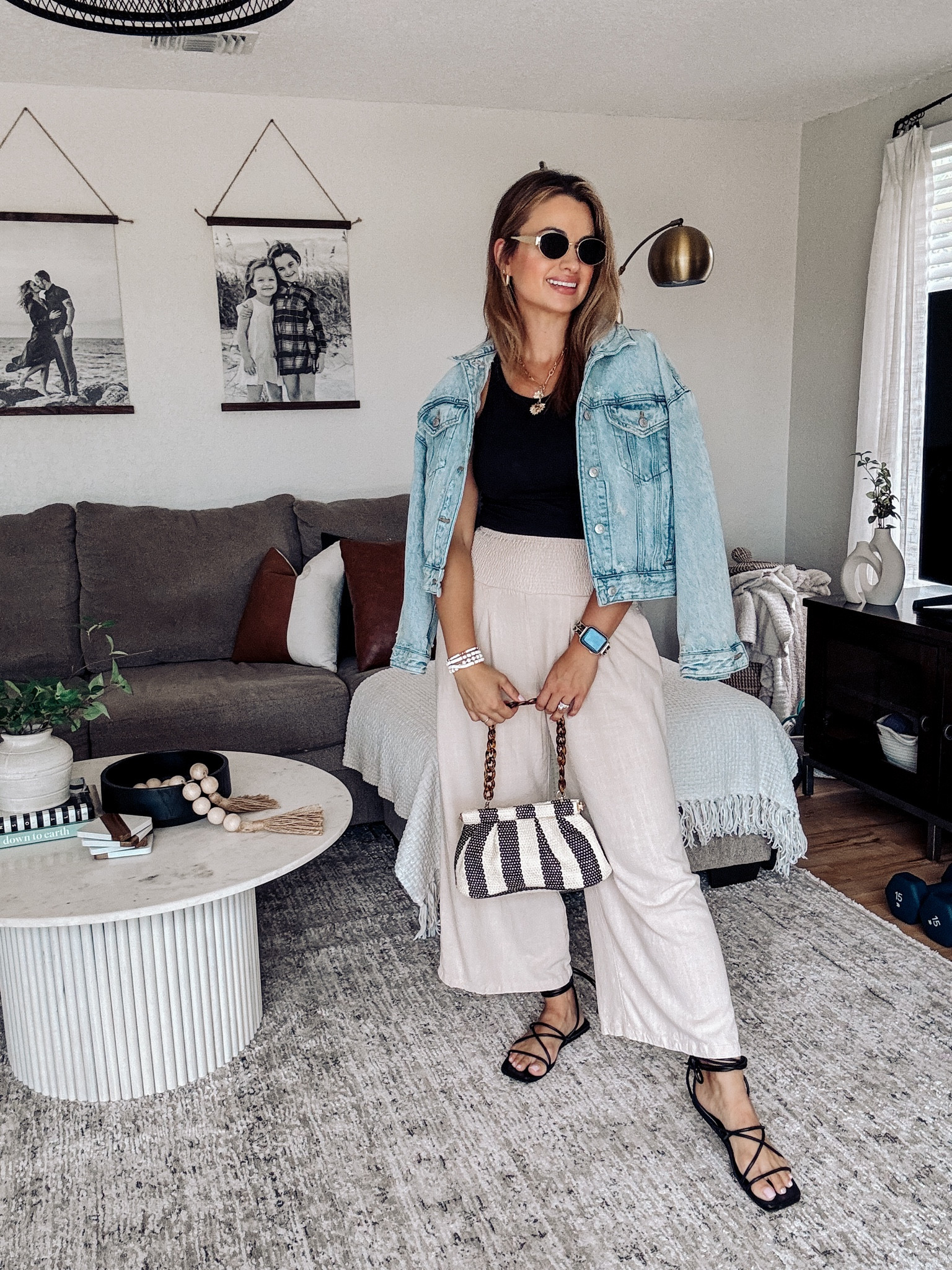 Day 4/7 minimalist outfit series, outfits to transition into fall!

Everything is from Amazon or Target !!

Summer to fall outfit 
Neutral outfits 
Linen blend pants outfits 
Casual outfits 
Casual style 
Amazon fashion 
Wrap sandals
Target style
Vacation outfit 
Pinterest inspired
Pinterest OOTD
Teacher outfit 

#LTKFindsUnder50 #LTKStyleTip #LTKSeasonal