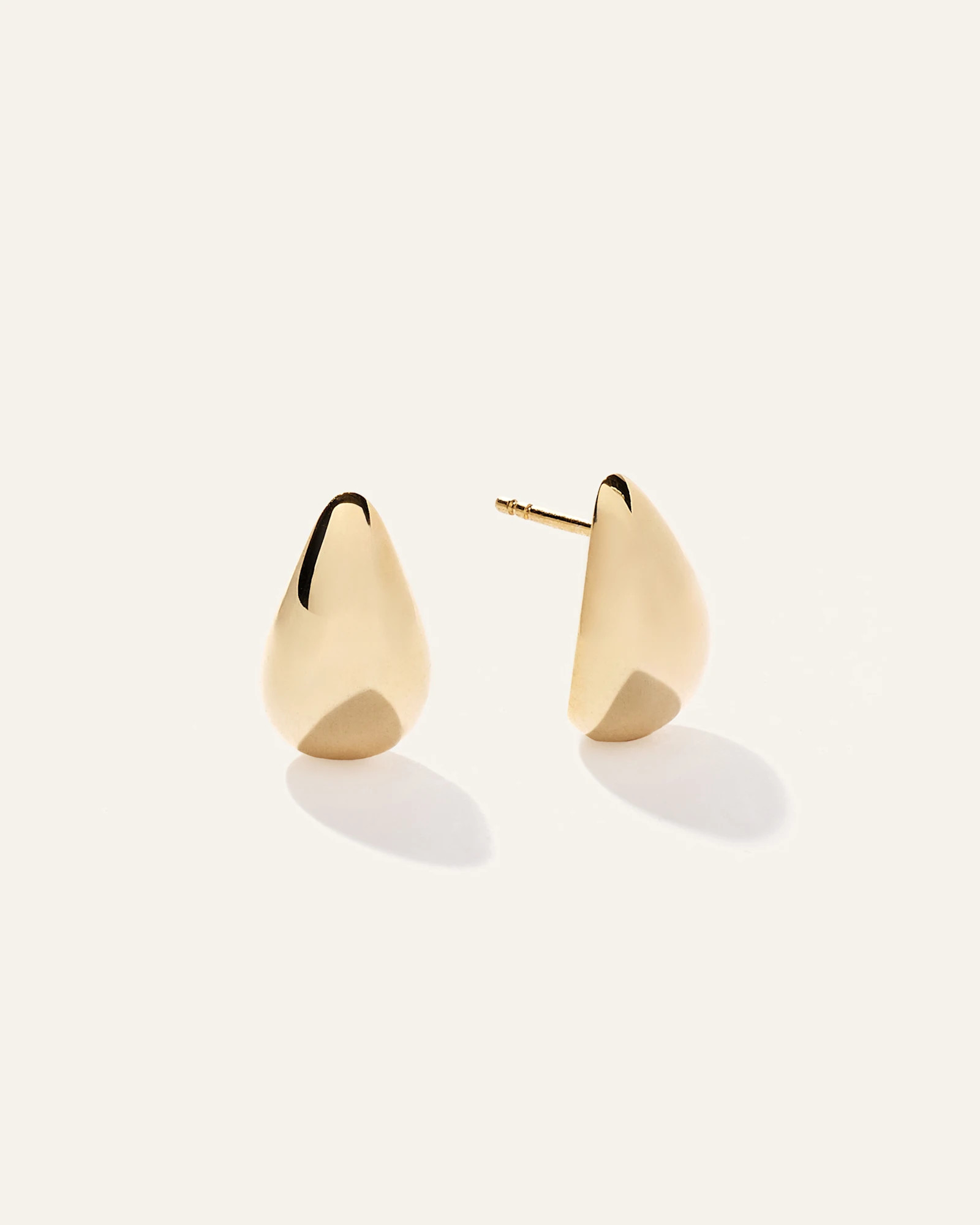 14K Gold Small Teardrop Earrings | Quince