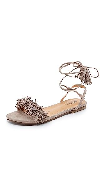 Delilah Fringe Flat Sandals | Shopbop