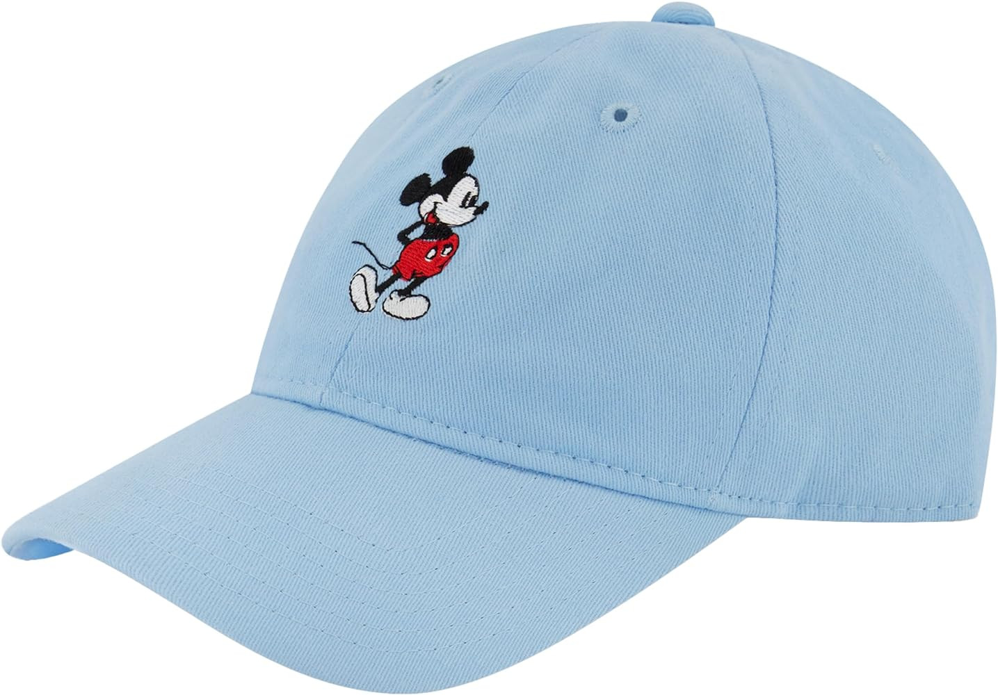 Concept One Disney Mickey Mouse Embroidered Cotton Adjustable Dad Hat with Curved Brim | Amazon (US)