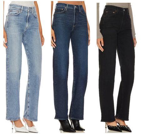 Mid rise wide leg jeans. Jeans. Straight leg jeans. Revolve  

#LTKHoliday #LTKGiftGuide #LTKstyletip