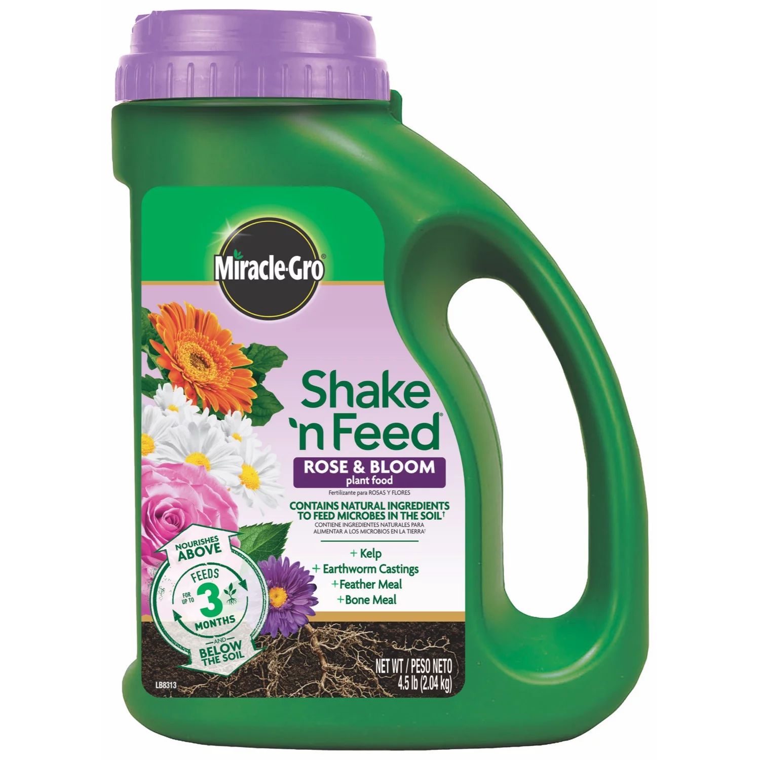 Miracle-Gro Shake 'N Feed Rose & Bloom Plant Food 4.5 lbs. - Walmart.com | Walmart (US)