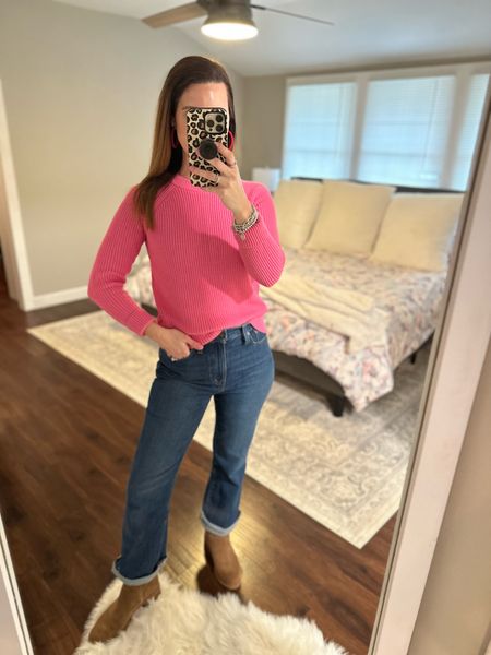 Sweater - small
Denim - 26 regular 
Boots run TTS

#amazonfashion #founditonamazon #sweater #dolcevita #madewell #booties 

#LTKfindsunder50 #LTKfindsunder100 #LTKstyletip