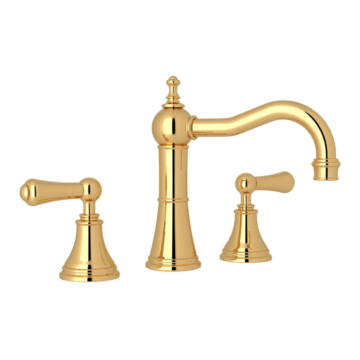 Georgian Era Widespread Lavatory Faucet With Column Spout U.3723LS-EG-2 | Wayfair North America