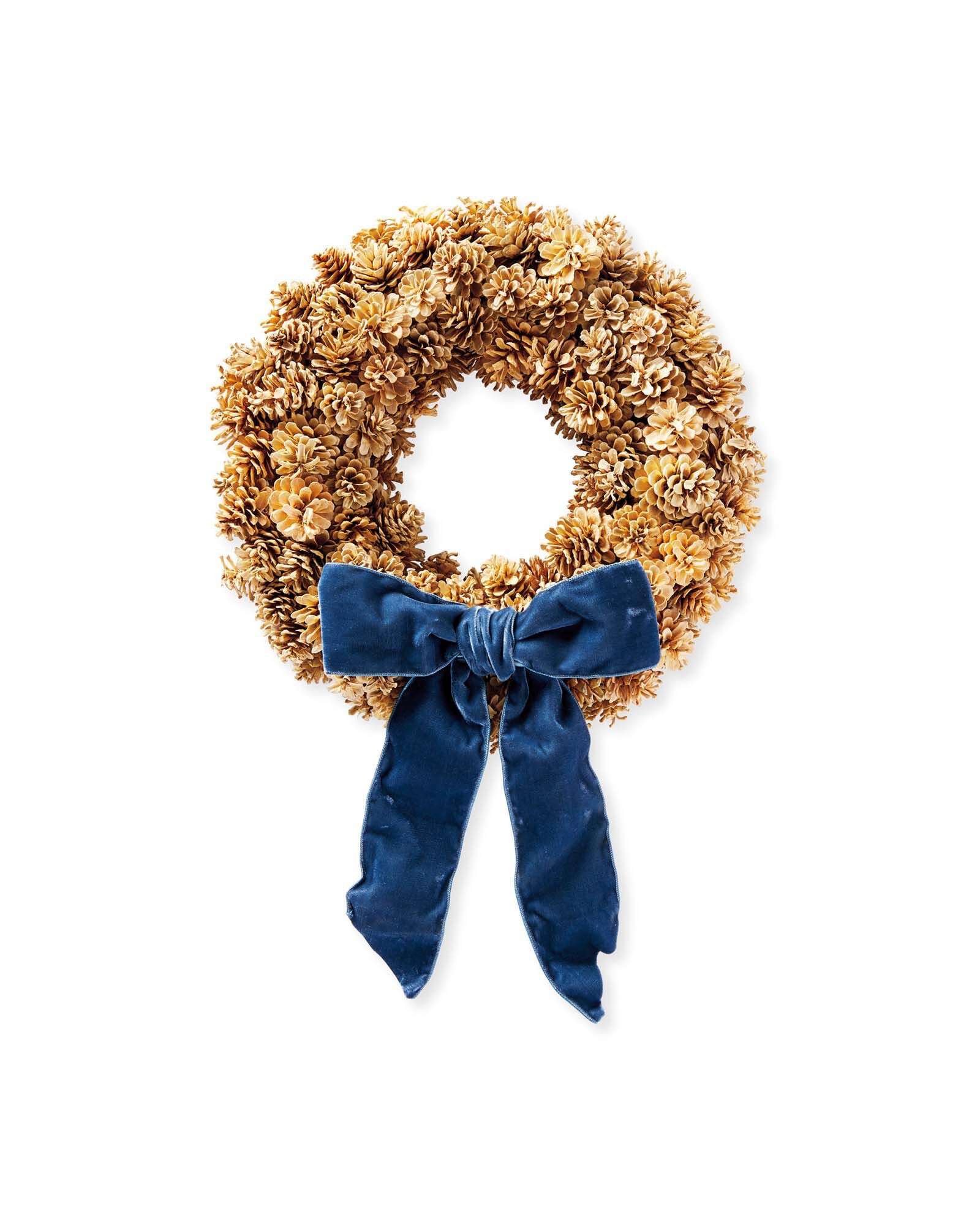 Pinecone Wreath | Serena and Lily