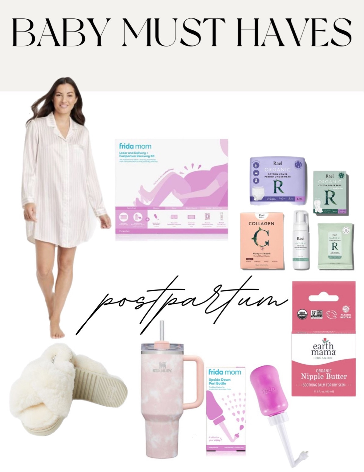 My postpartum must haves 

#LTKunder50 #LTKbaby
