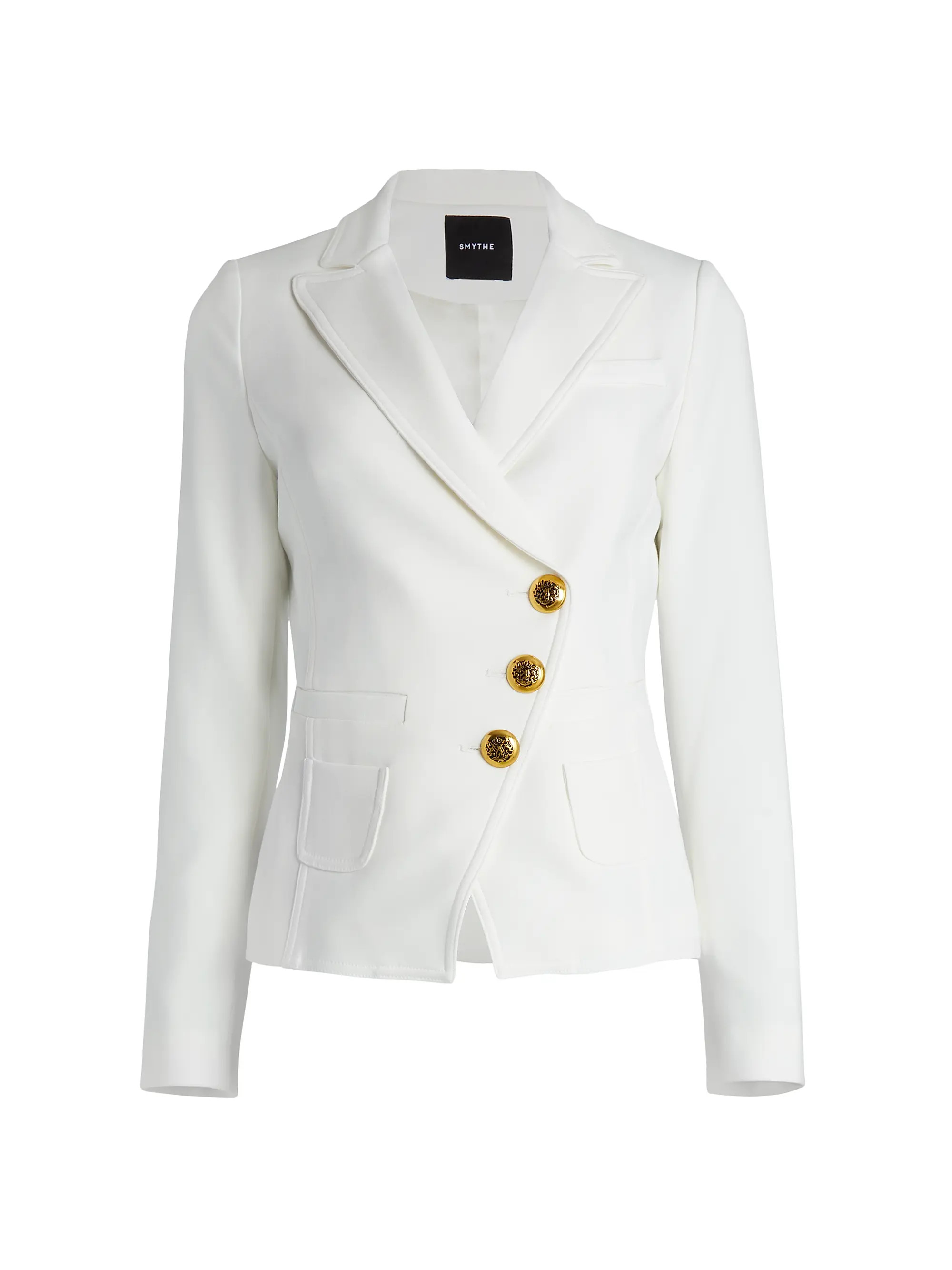 Single-Breasted Wrap Blazer | Saks Fifth Avenue