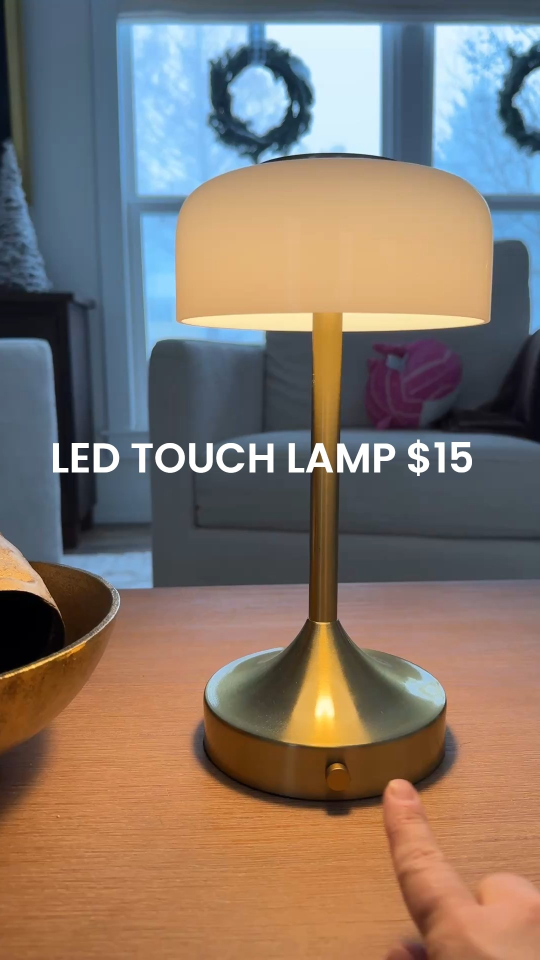 love this little touch lamp. i’ve been moving it room to room depending on where i need it 

#LTKGiftGuide #LTKHoliday #LTKHome