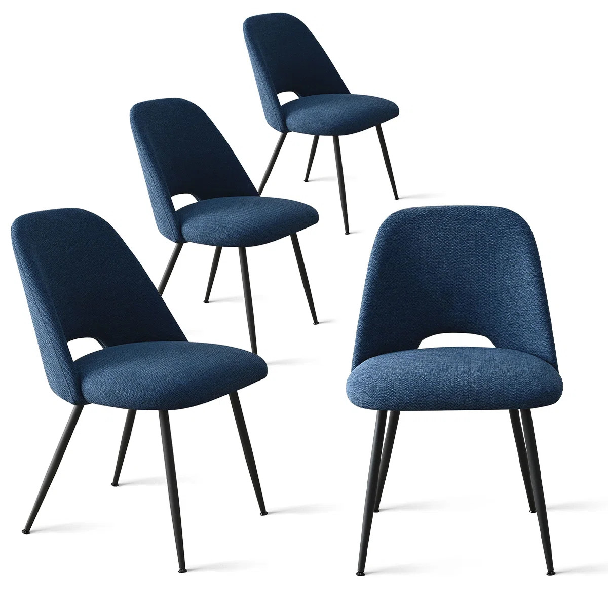 Wade Logan® Ceard Upholstered Side Chair (Set Of 4) & Reviews | Wayfair | Wayfair North America