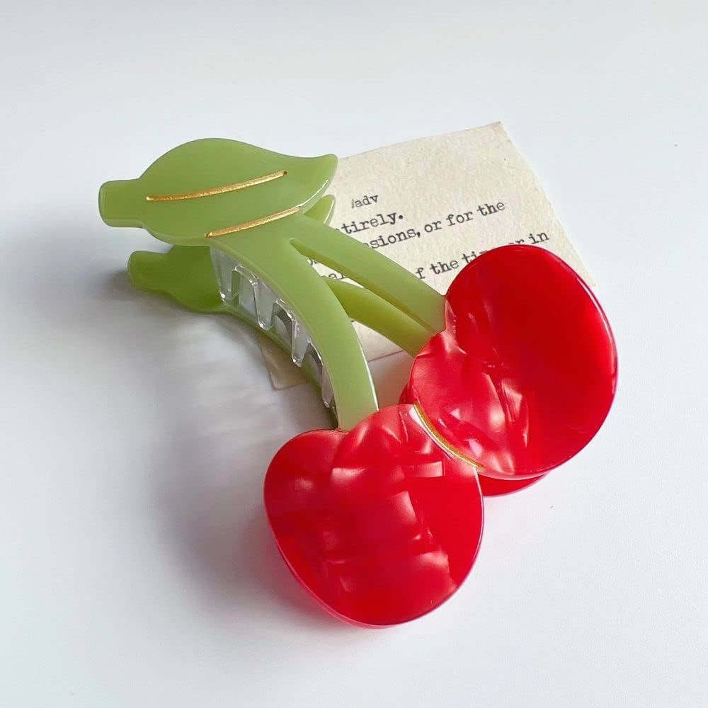 Hair Claw, Vegetable Fruit Hair Claw, Korean Style Hair Clip, Acetic Acid Hair Accessories, Banan... | Amazon (US)