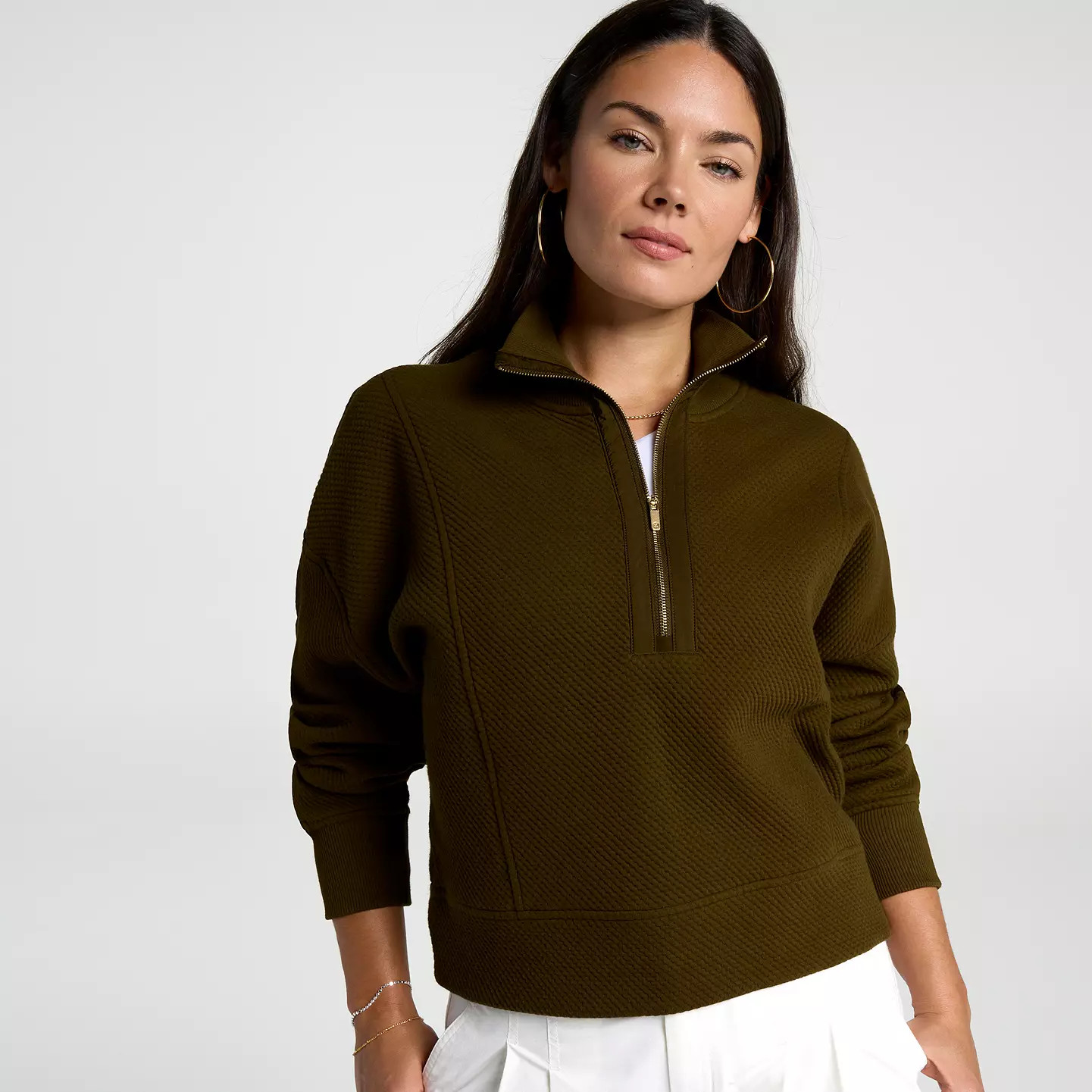 CALIA Women's Elevate Ripple 1/4 Zip Pullover | DICK'S Sporting Goods