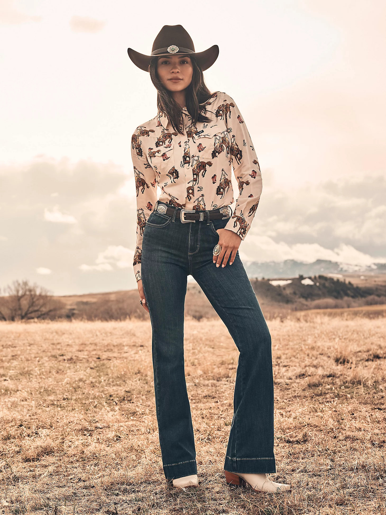 Women's Wrangler Bespoke High Rise Trouser Jean | Wrangler