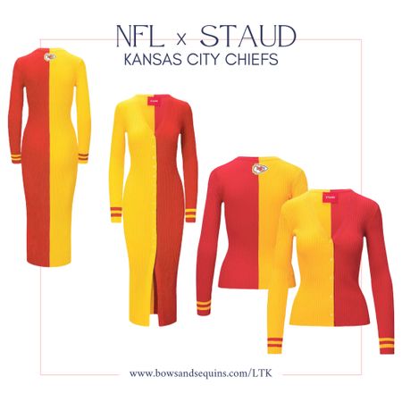 Staud x NFL: Kansas City Chiefs

Colorblocked Sweater Dress

So cute for football game day! 🏈 

(Or to support Travis Kelce and TSwift! ❤️💛)

#LTKstyletip #LTKSeasonal