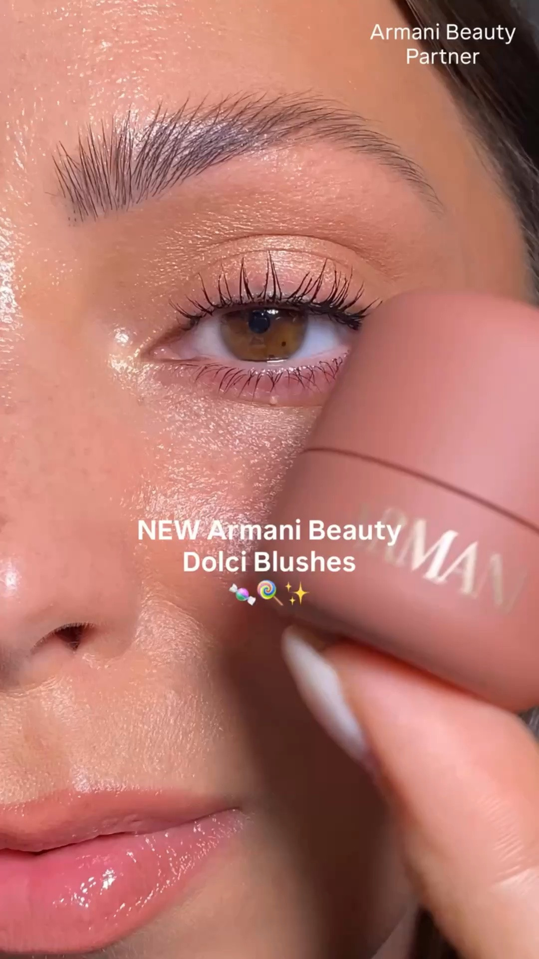 NEW @armanibeauty Dolci Blushes 🍬🍭✨ swatching all 5 sweet shades for you! mix & play with different combos for your own signature look. comment SHOP for the links 🔗

which shade are you choosing?? available to shop now at @sephora ⭐️

#armanibeautypartner #armanidolci #armanibeauties