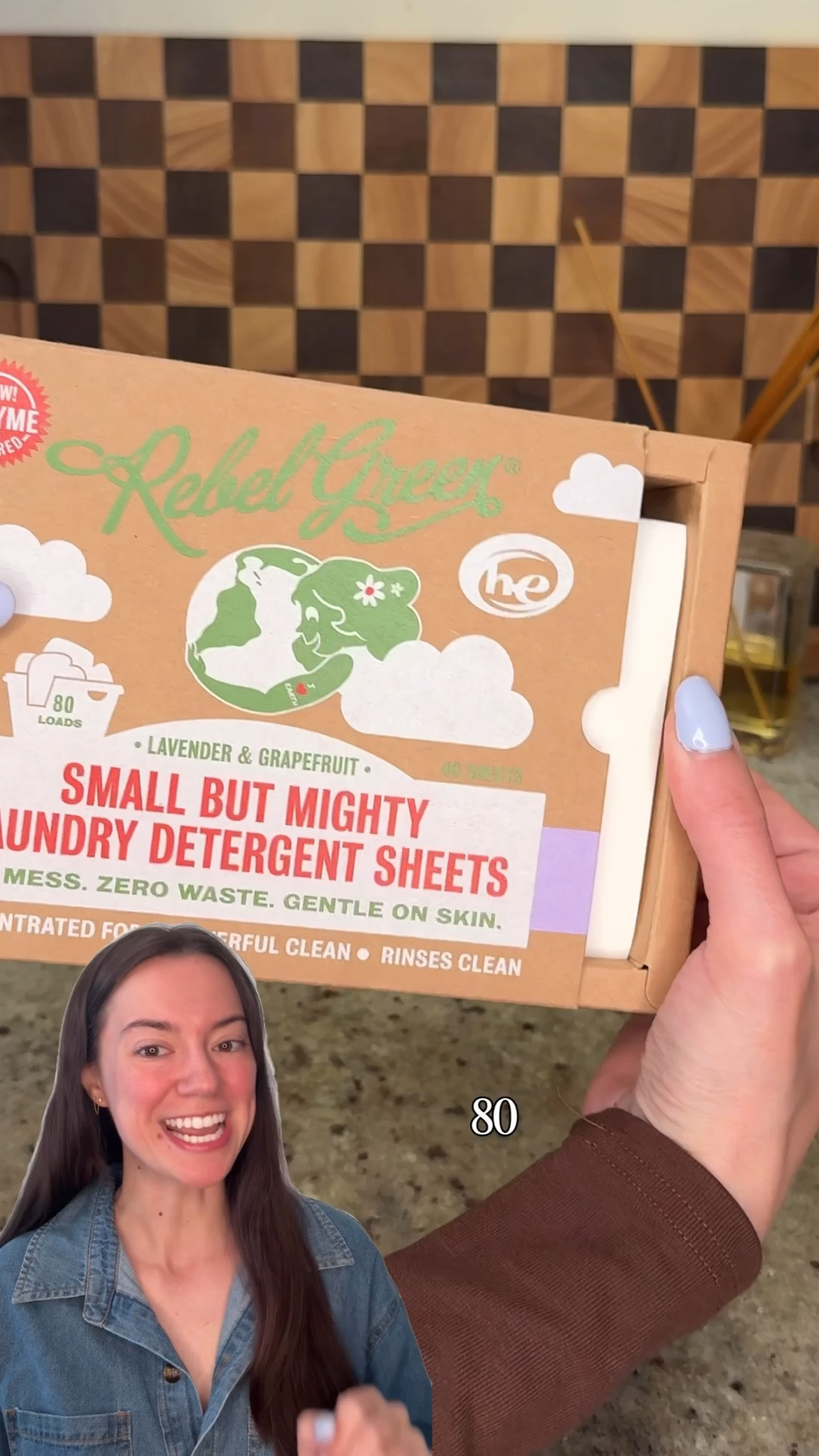 Would you believe there’s enough detergent in this little box to last our household over 4 months?! 🤯 80 loads of laundry, zero heavy plastic jugs, and absolutely no mess. 

You literally just fold, rip, and wash.✨

The fact that it’s a woman-owned brand made with mostly plant-derived materials and zero waste makes managing the house feel so much lighter. Plus, it’s incredibly gentle on sensitive skin (the ultimate must-have for me) and fragranced with essential oils of lavender and grapefruit.

Oh, and they plant a tree for every single box purchased. 🌳 Honestly, it just makes sense.

#rebelgreen #LaundrySheets #EcoFriendlyLiving #SensitiveSkinSafe #monthlycleanedit

#LTKdayinmylife #LTKmorningroutine #LTKmomlife