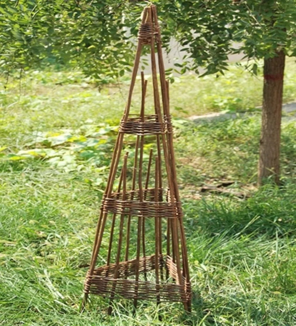 Wood Obelisk Trellis | Wayfair North America
