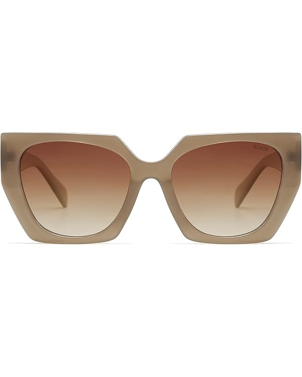 SOJOS Big Trendy Polarized Sunglasses Womens Oversized Cateye Sunnies Lentes De Sol Para Mujer SJ... | Amazon (US)