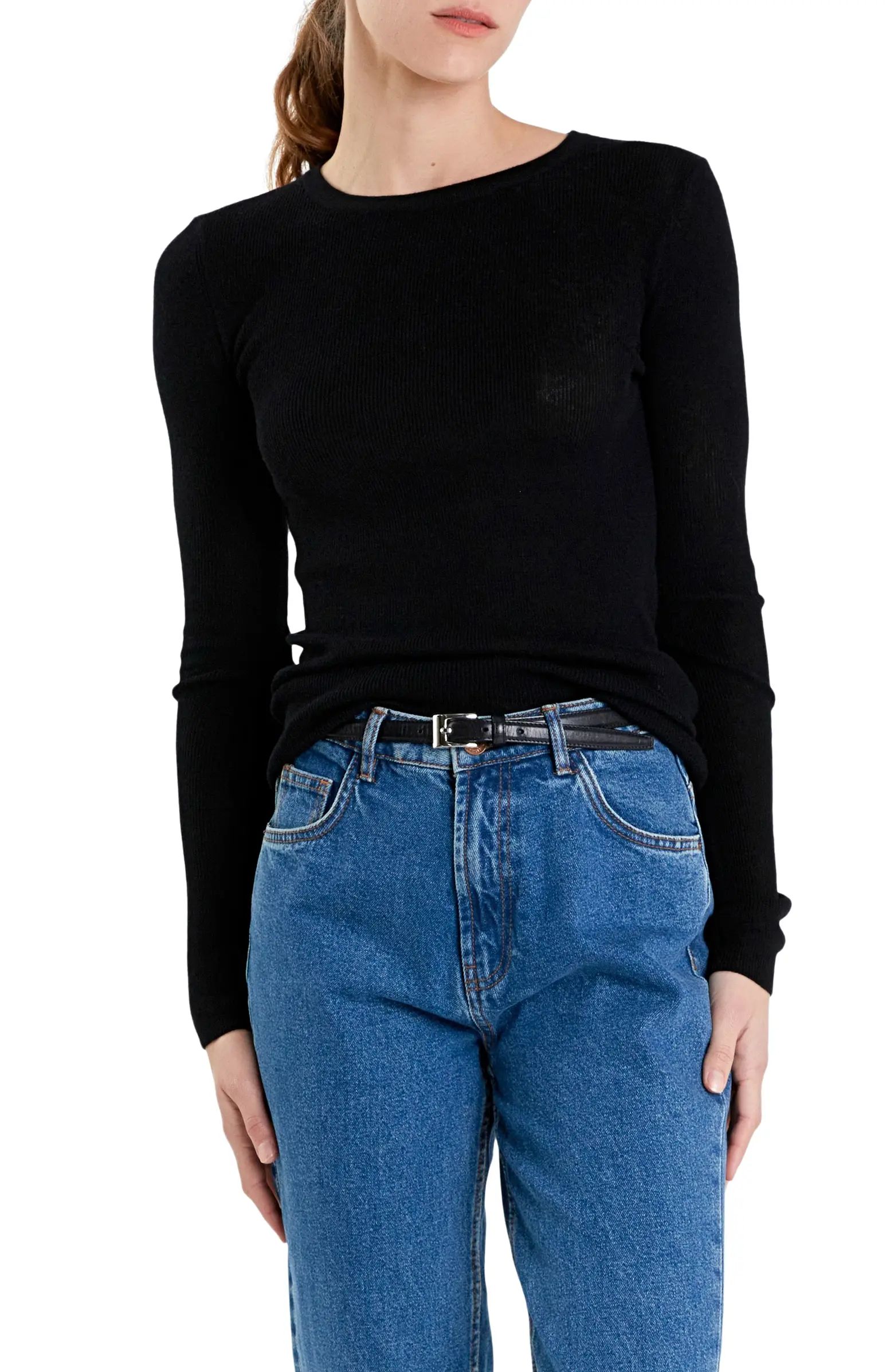 English Factory Crewneck Sweater | Nordstrom | Nordstrom