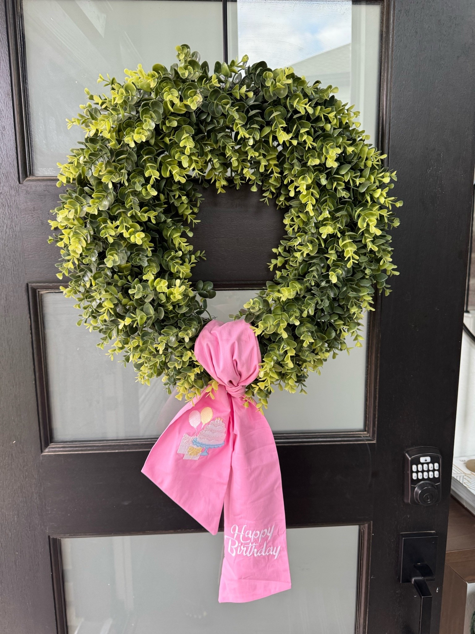 Birthday door sash 🎂