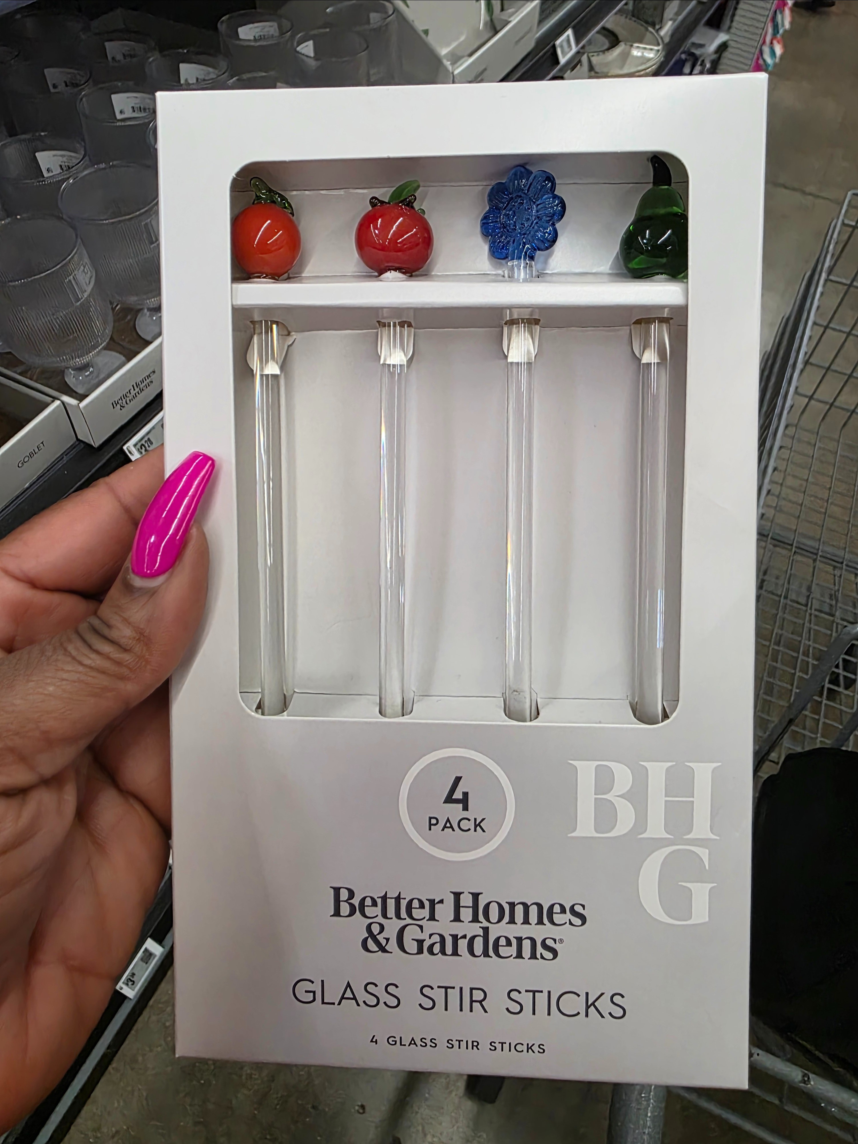 Obsessed with these adorable fruit-topped glass stir sticks from Better Homes & Gardens! 🍓🍊🫐 Perfect for adding a touch of whimsy to your morning coffee or a cozy evening tea. 

#LTKfoodie #LTKHome
