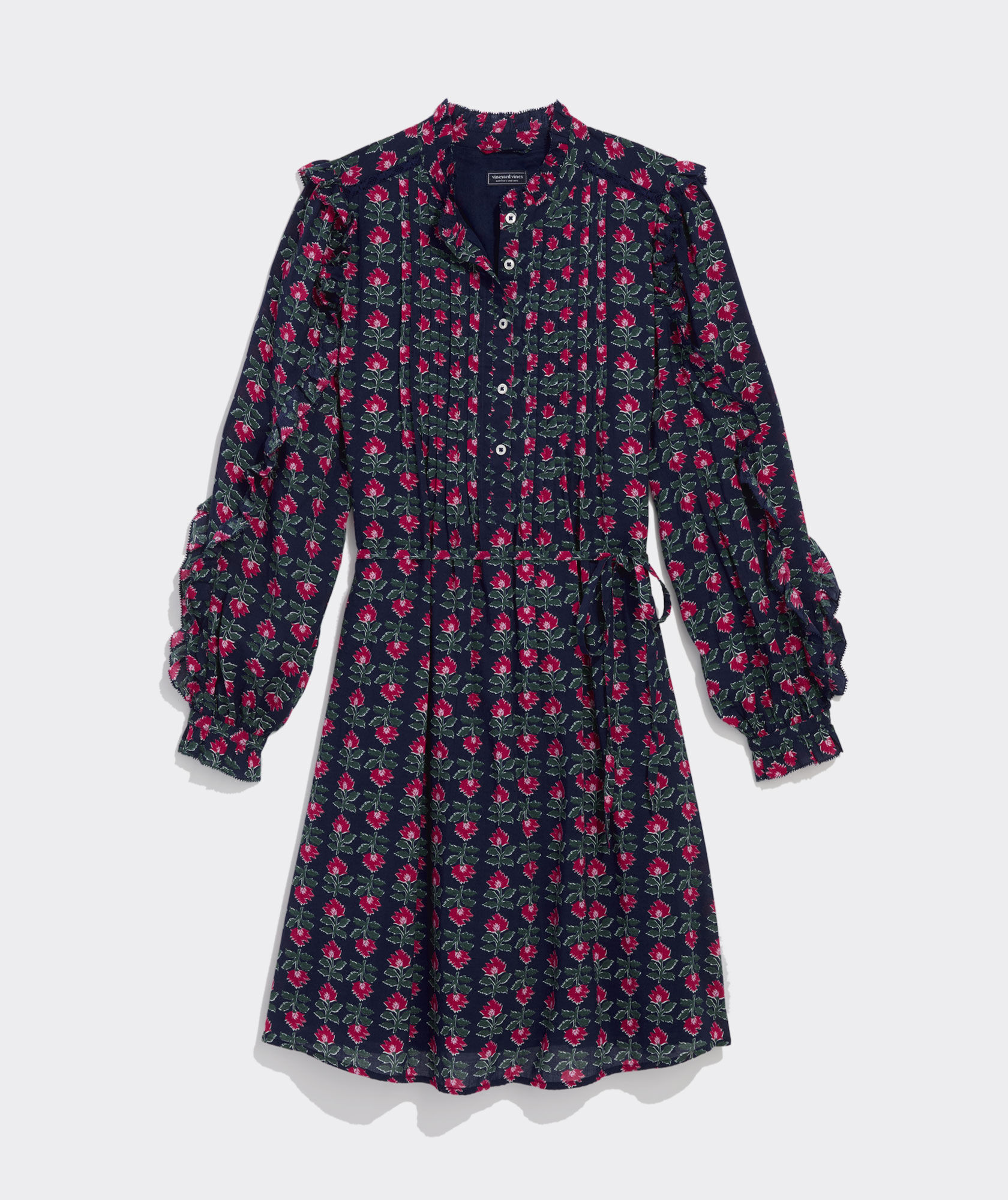 Margaret Pintuck Dress | vineyard vines