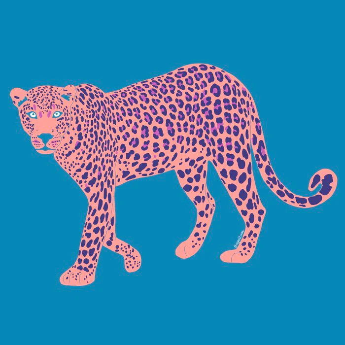 Leopard - Pink Rug | Society6